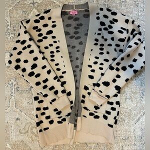 Francesca’s mi ami leopard cardigan
